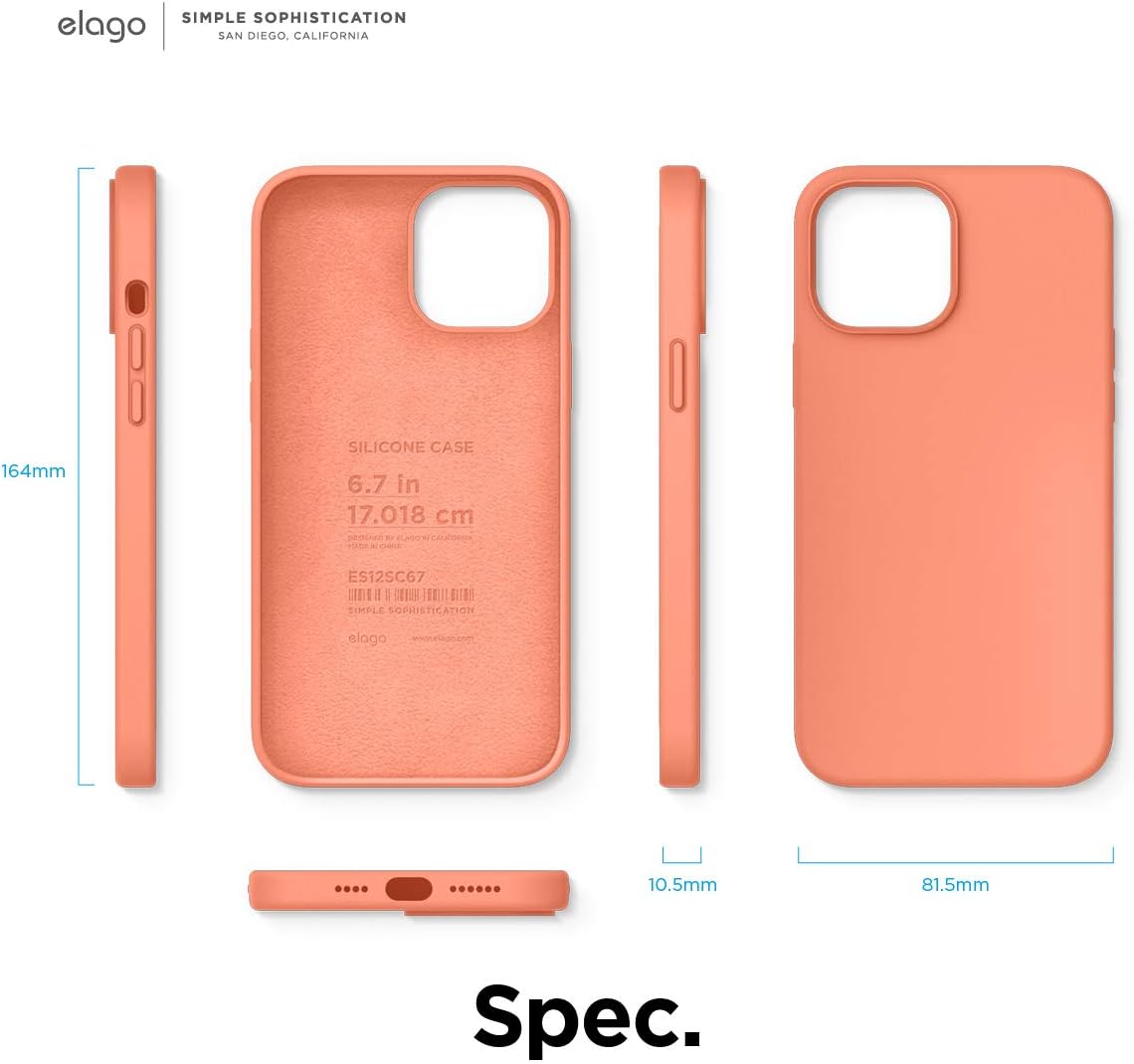 elago Premium Liquid Silicone Case for iPhone 12 Mini Lavender
