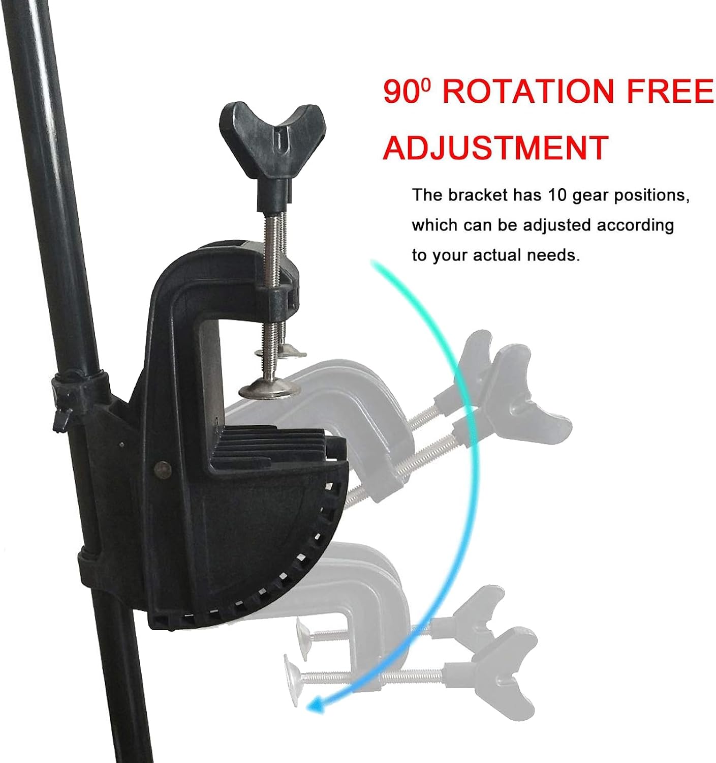 Bracket & Hinge Assembly Electric Trolling Motor Stent Electric Outboard Motor Stent