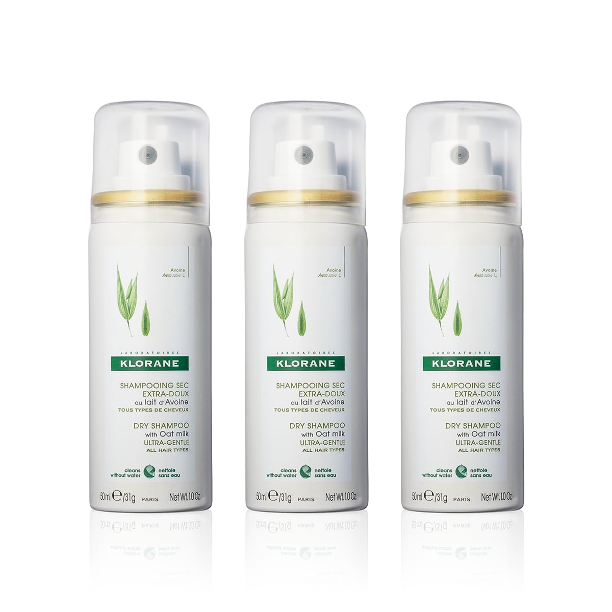 Klorane Dry Shampoo with Oat Milk - Non-Aerosol