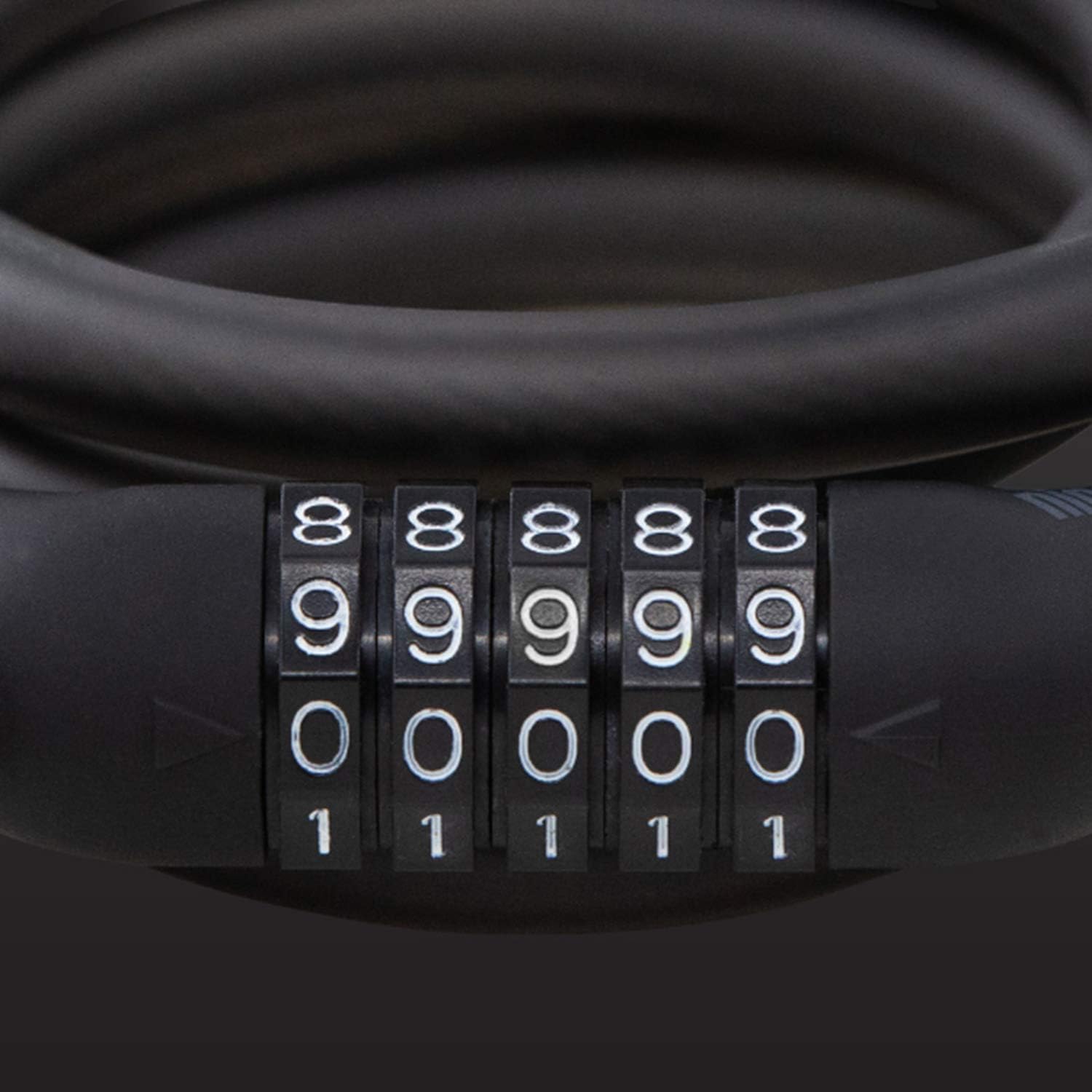Segway Ninebot Password Cable Lock for Bikes and Scooters, Black