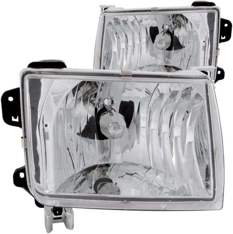 ANZO USA 111049 Crystal Headlight Set-Chrome