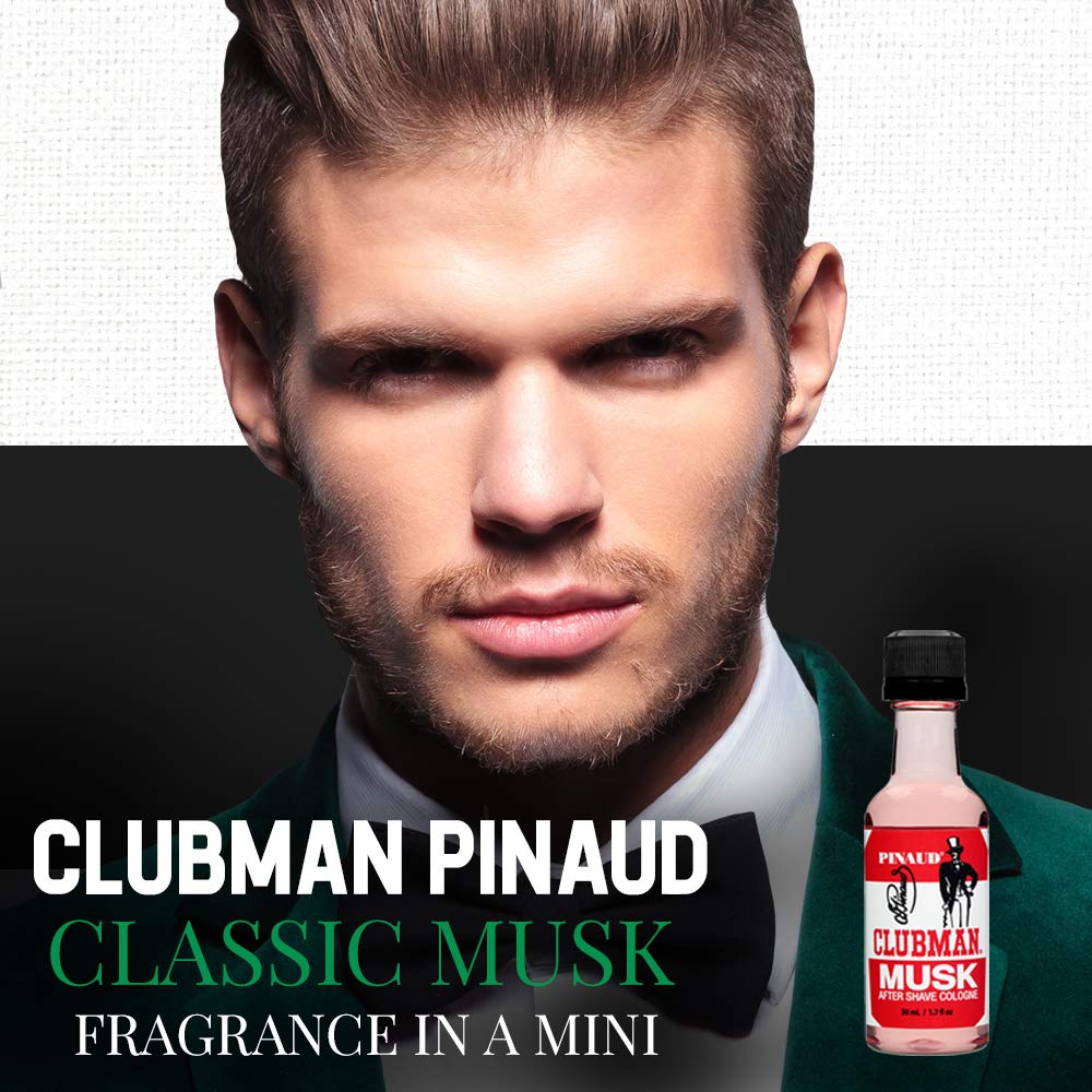 Clubman Pinaud After Shave Lotion, Soothes Skin After Shaving With Masculine Fragrance 1.7 fl. Oz x 2 packs