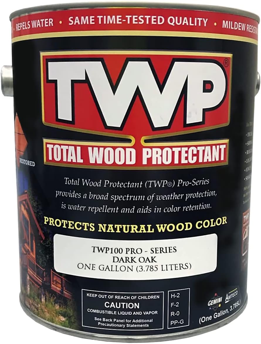 Amteco TWP 103 1 Gallon Dark Oak Exterior Wood Stain