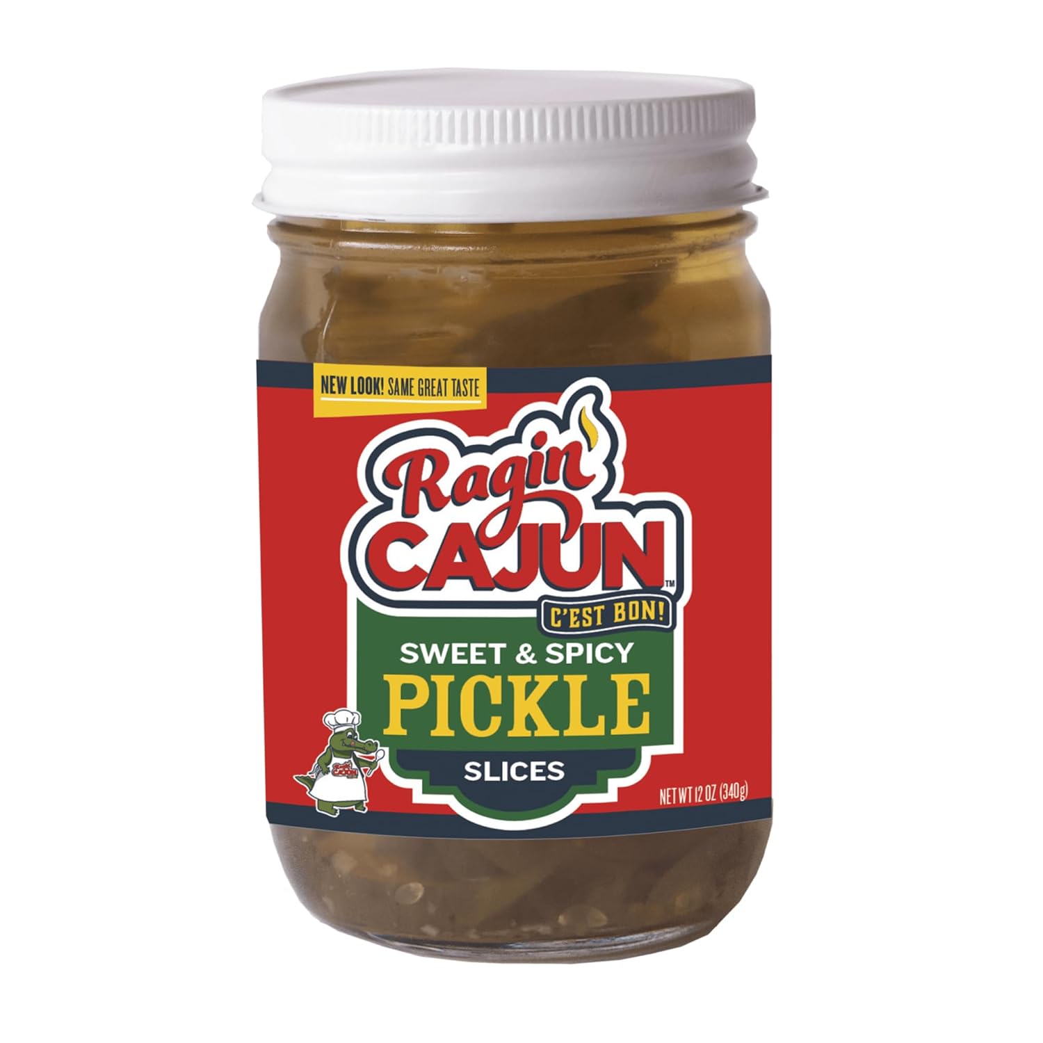 Ragin' Cajun Candied Jalapeno Slices, 12 fl oz - Pack of 2