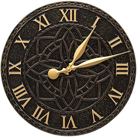Whitehall Artisan 16" Indoor Outdoor Wall Clock