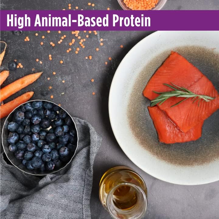 Nulo Small Breed Grain Free Dry Dog Food with BC30 Probiotic (Salmon and Red Lentils Recipe, 11b Bag)