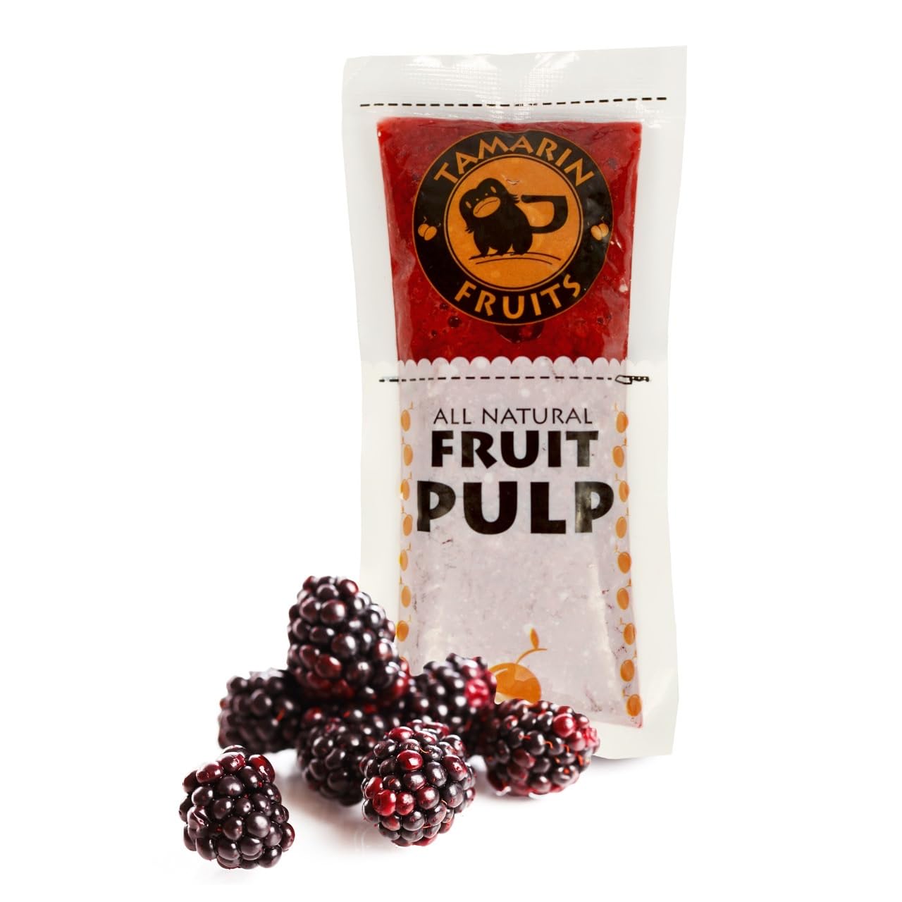 Tamarin Fruits All Natural Frozen Fruit Pulp perfect for Juicing, Cocktails, Smoothies, Desserts, and Baking, No Sugar Added, Gluten Free with No Preservatives, (Yellow Dragon fruit, 4lbs)
