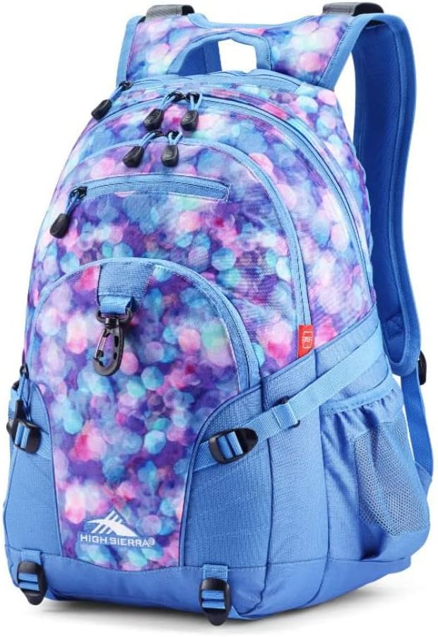 High Sierra Loop Backpack, Travel, or Work Bookbag with tablet sleeve, One Size, Urban Camo