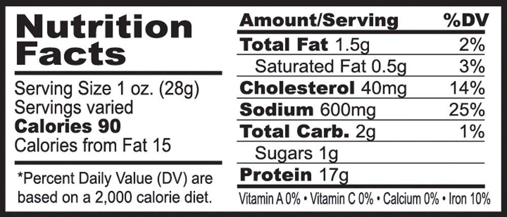 Buffalo Bills 18 Oz Sweet & Spicy Western Cut Beef Jerky, 15 Slabs Per Bag | USDA Inspected, Thin-Sliced, A Little Dry, 100% US Beef , 8" X 4" Slabs, Western-Style Jerky,Protein-Rich Meat Snacks