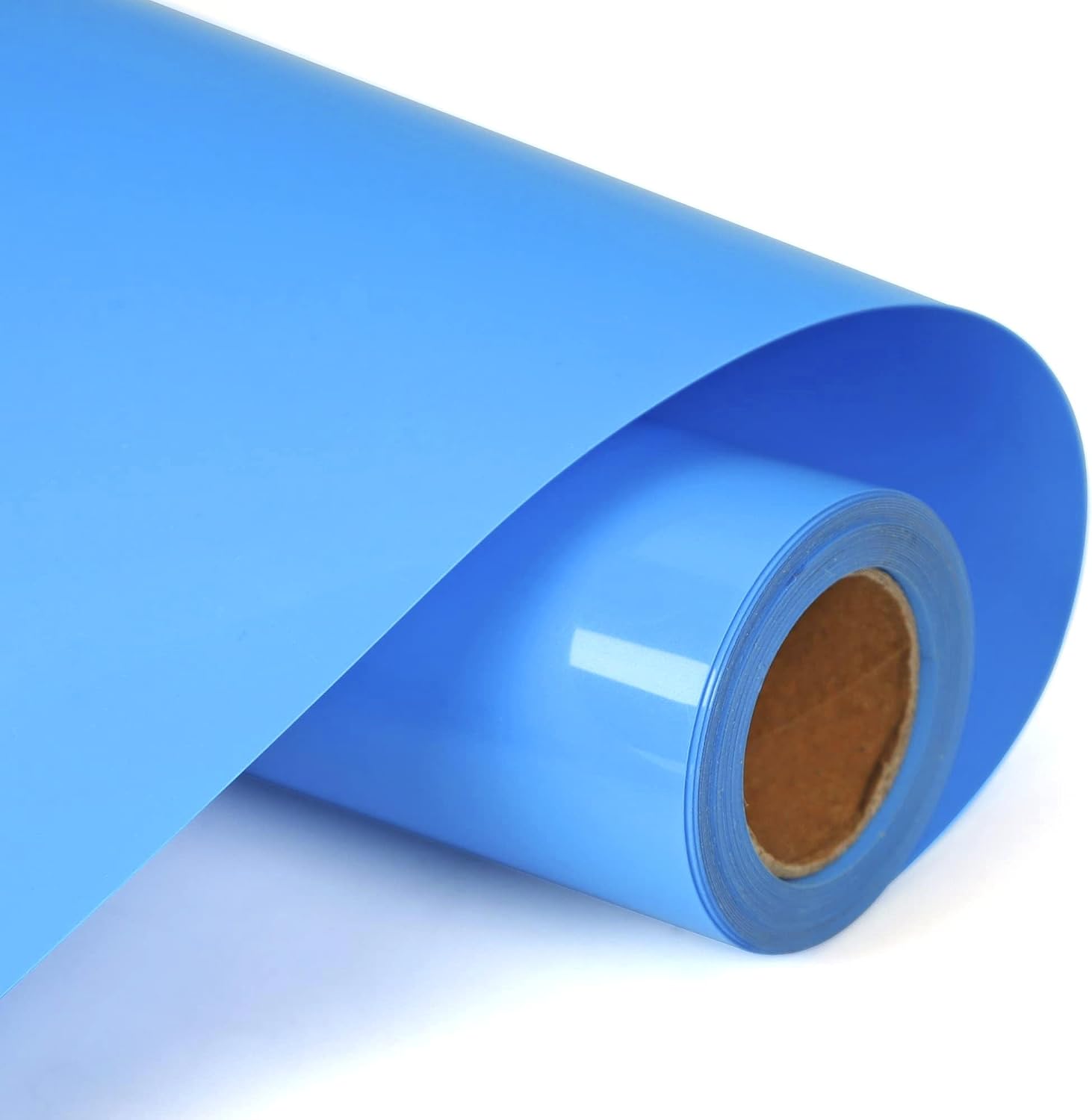 RENLITONG Heat Transfer Vinyl,12 Inch by 10ft White Iron on Vinyl