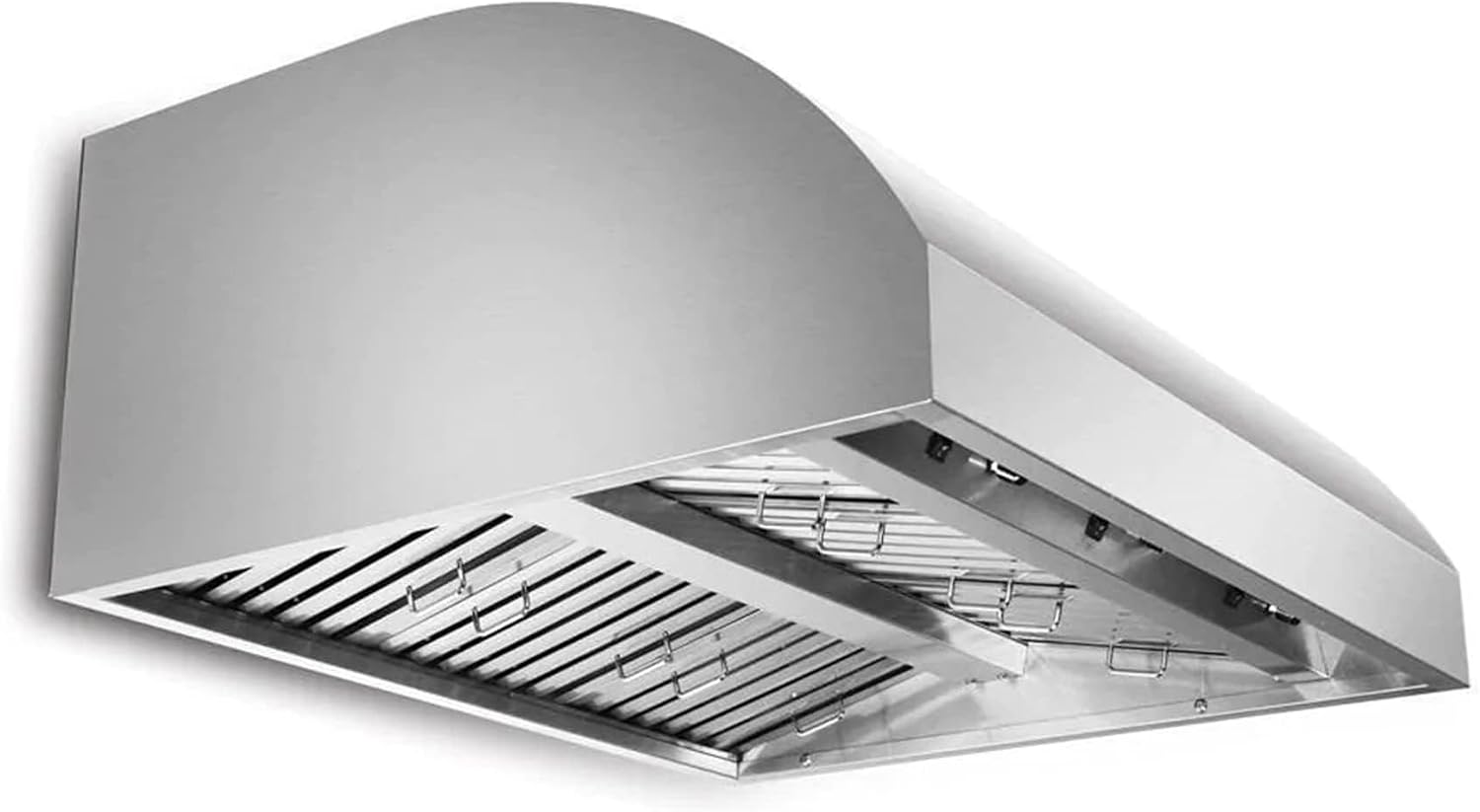 Blaze 42-Inch Outdoor Vent Hood | 304 Stainless Steel Construction | Dual 1000 CFM Blowers with 4-Speed Fan Control | Commercial Baffles & Halogen