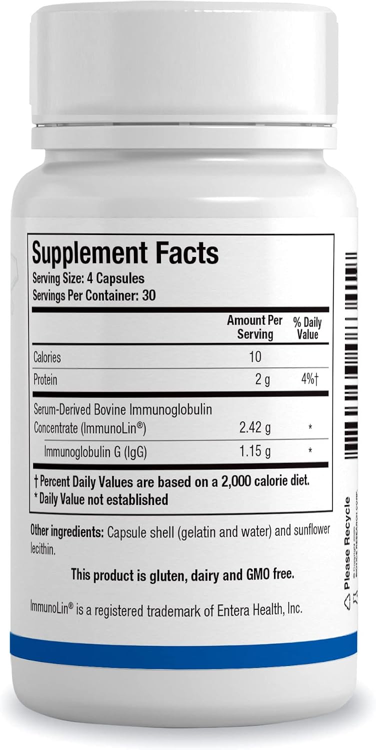 BIOTICS RESEARCH Ultimate Immuno-gG® SBI, Complete Gut Health and Immune Support, Dairy Free