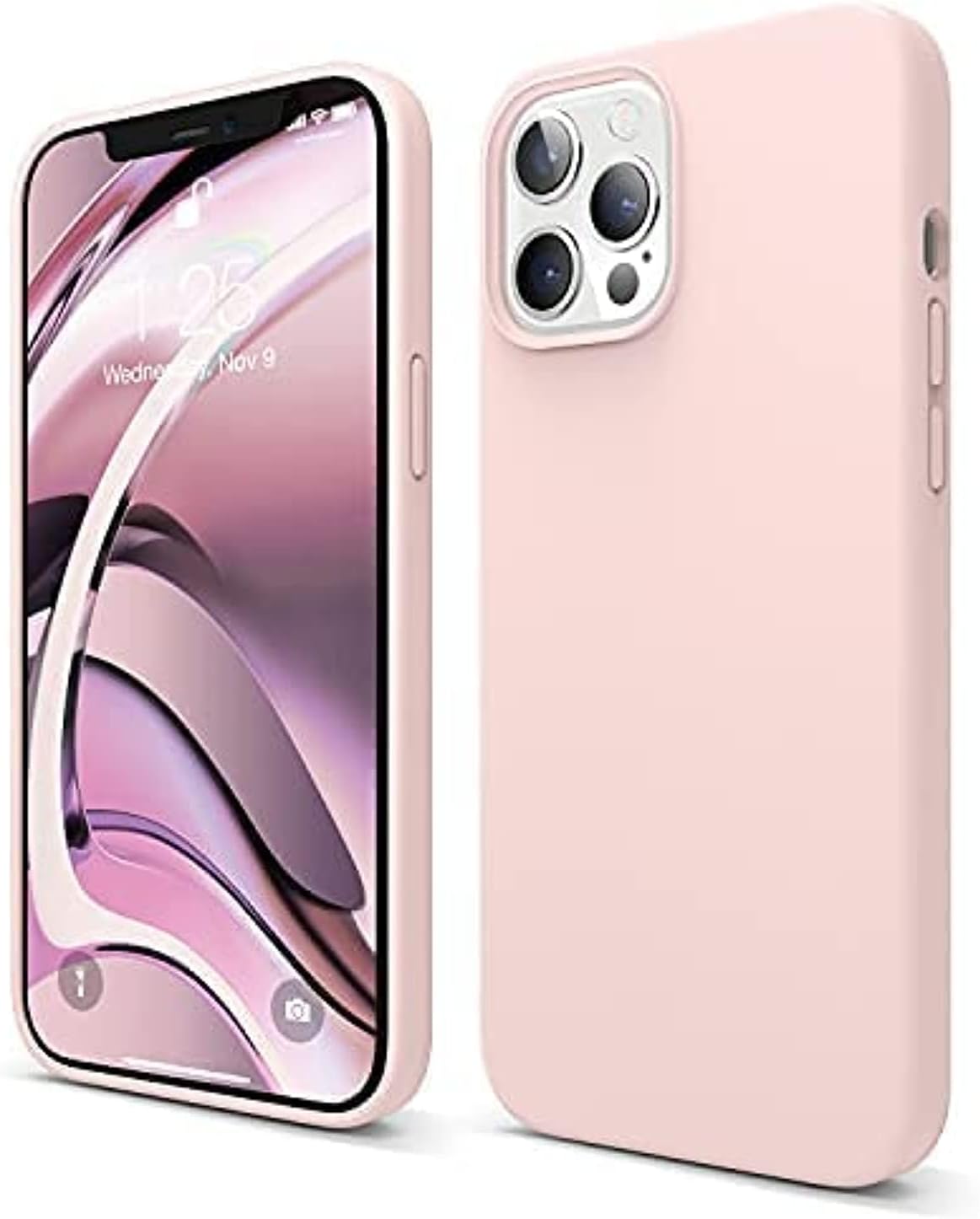 elago Premium Liquid Silicone Case for iPhone 12 Mini Lavender