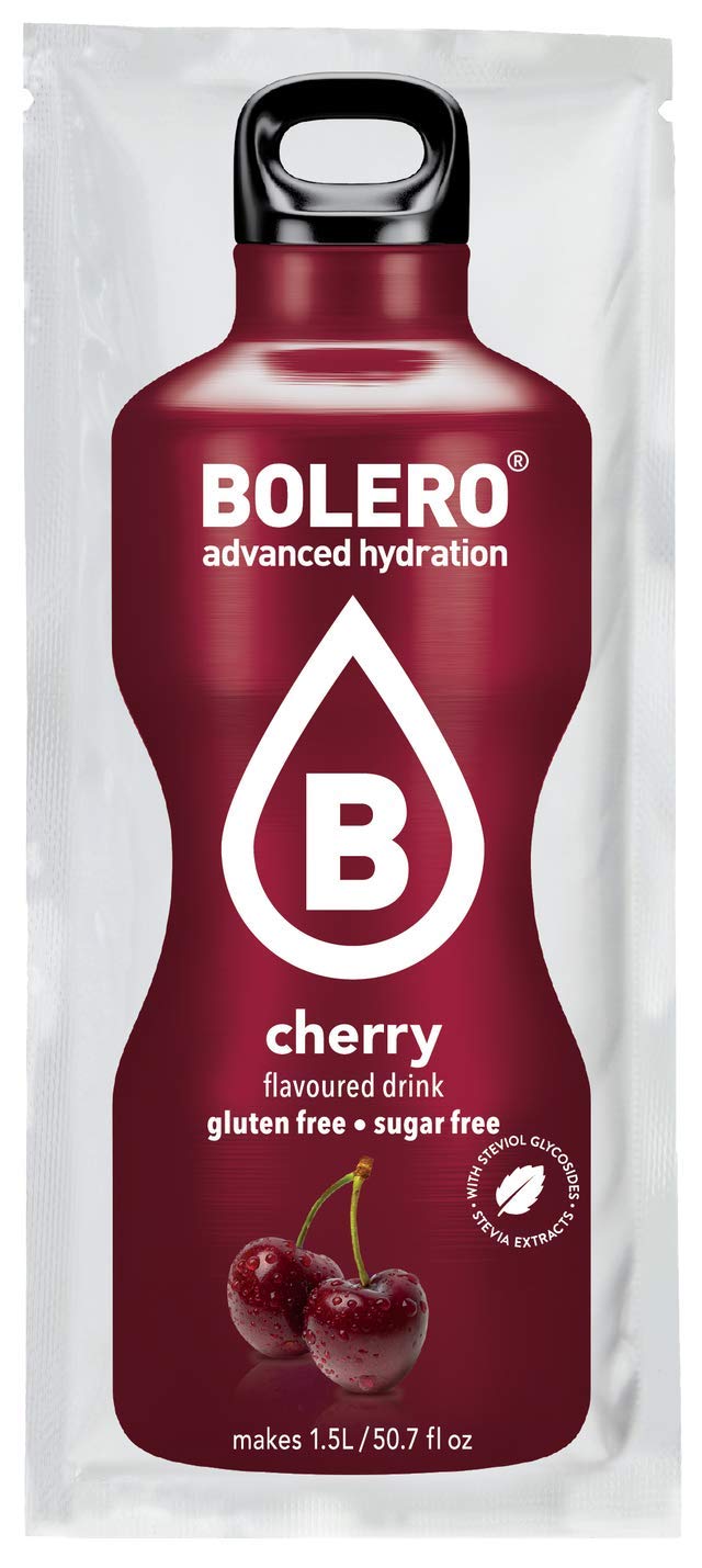 Bolero- Sugar Free Drink Mix Packets Pomegranate Fruit Flavors | Powdered Flavored Water Packets | 12 Large Sachet On The Go Packets