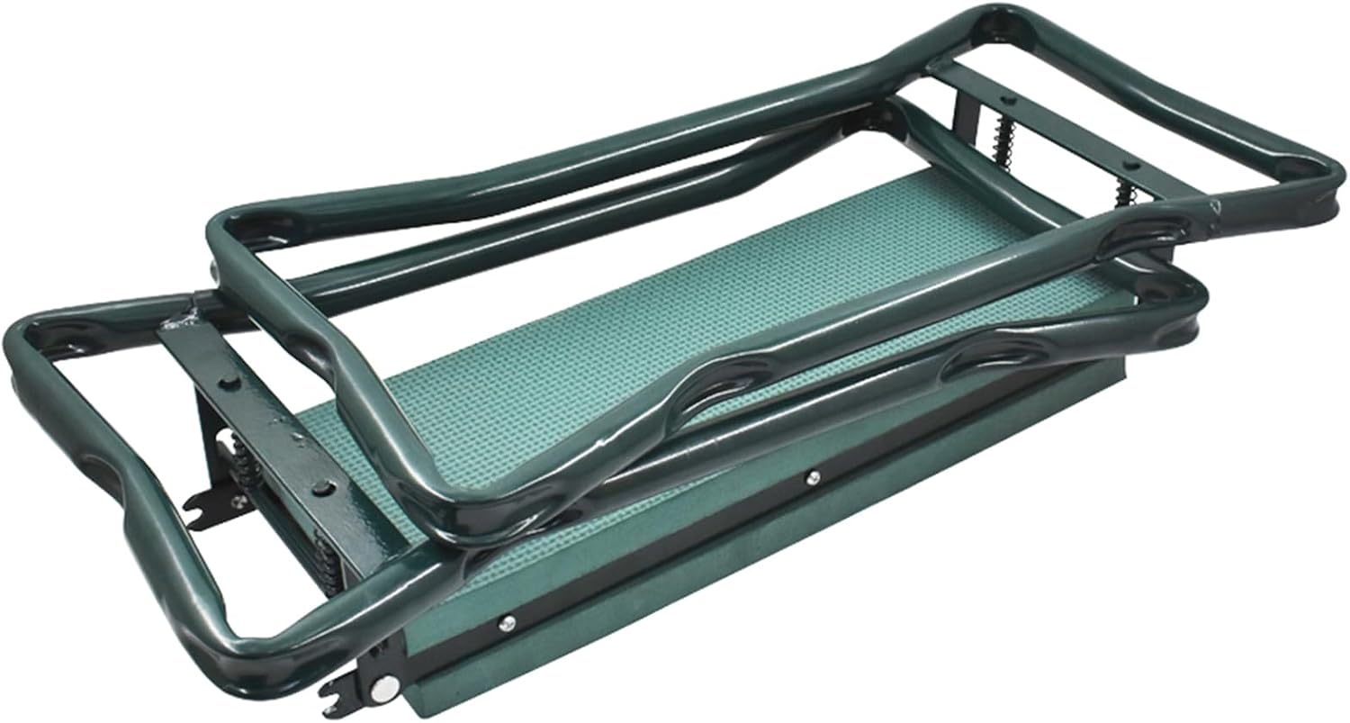 AWEHIRU labworkauto Garden Foldable Bench Seat Stool Kneeler Portable Garden Folding Stool