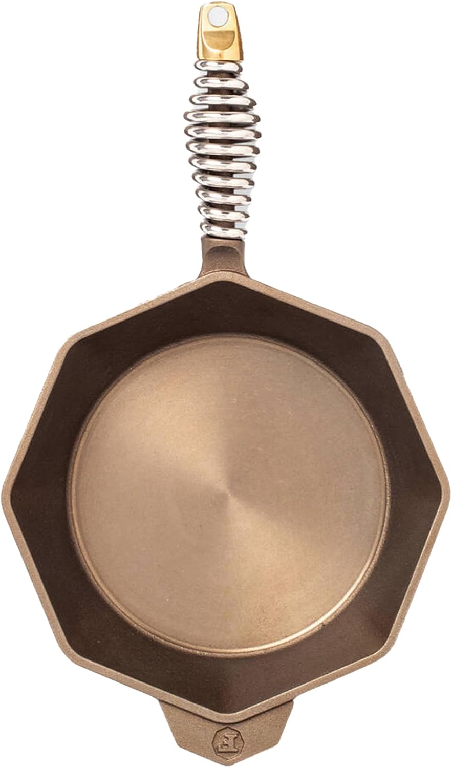 FINEX 12" Cast Iron Skillet with Lid, Versatile Cast Iron Pan, Cooking Pan Enhances Food Taste, Non-Stick Skillet, Modern Heirloom, Pre-Seasoned with Flaxseed Oil