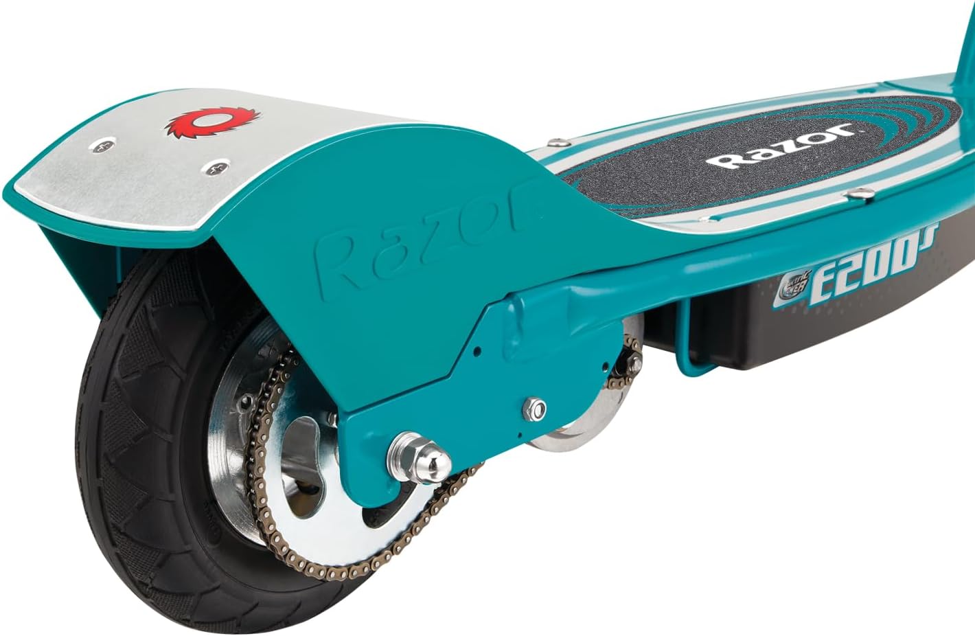 Razor E200S Electric Scooter for Kids Ages 13+ - 8" Pneumatic Tires, 200-Watt Motor, Up to 12 mph and 40 min of Ride Time, for Riders up to 154 lbs