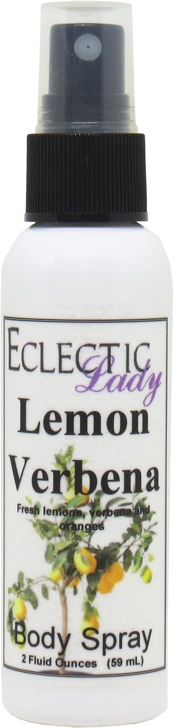 Lemon Verbena Body Spray, 2 ounces, Body Mist