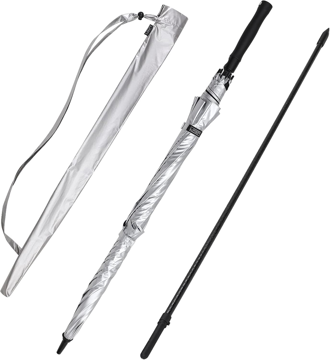 G4Free UV Golf Beach Umbrella 68”Auto Open Extra Large Sun Shade Umbrellas