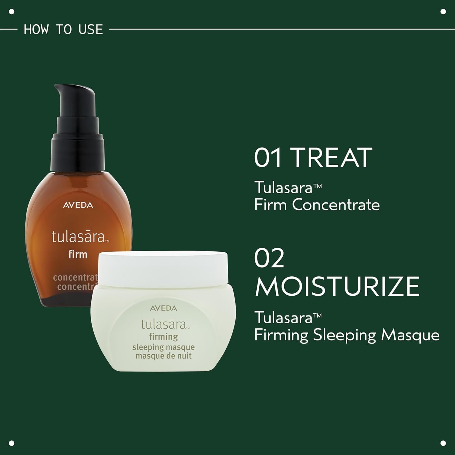 Aveda Tulasara Firm Concentrate | Firming Serum for All Skin Types | Visibly Firms