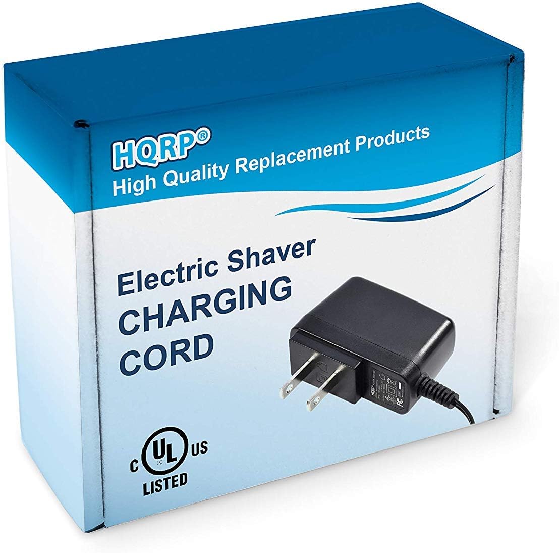 HQRP AC Adapter/Power Cord Compatible with Philips Norelco 5100 5200 Series S5210 S5290 7825XL 7845XL 7864XL 7865XL 7866XL 7867XL QP6510 QP6520
