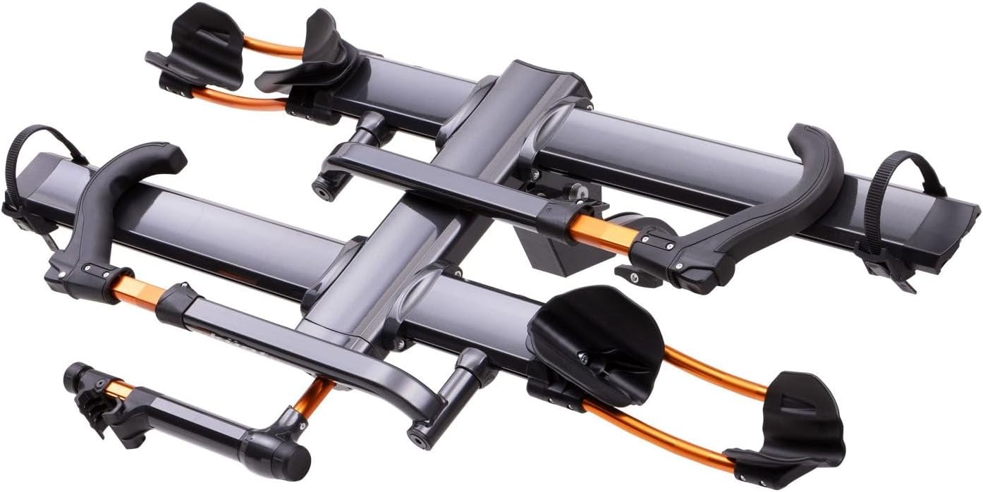 Kuat NV 2.0-1.25" - 2-Bike Hitch Rack | Robust 2-Bike Rack with Trail Doc for Riders & Cyclists, Rugged All-Metal Construction, E-Bike Compatible, Easy Installation