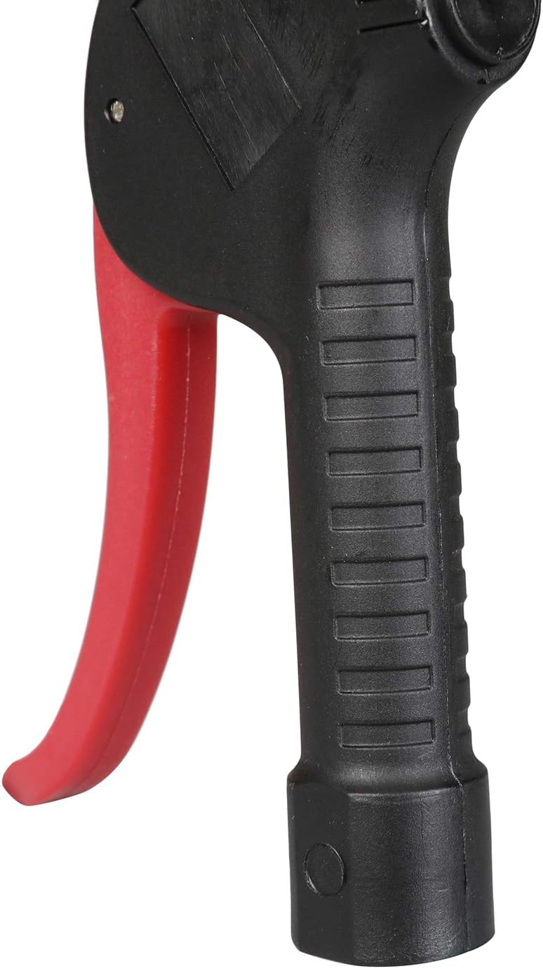 Pistol Grip Air Blow Gun with 10 Inch Extended Angled Safety Tip Nozzle Pneumatic Air Compressor Accessories Clean Up Tool Duster 90 Max PSI