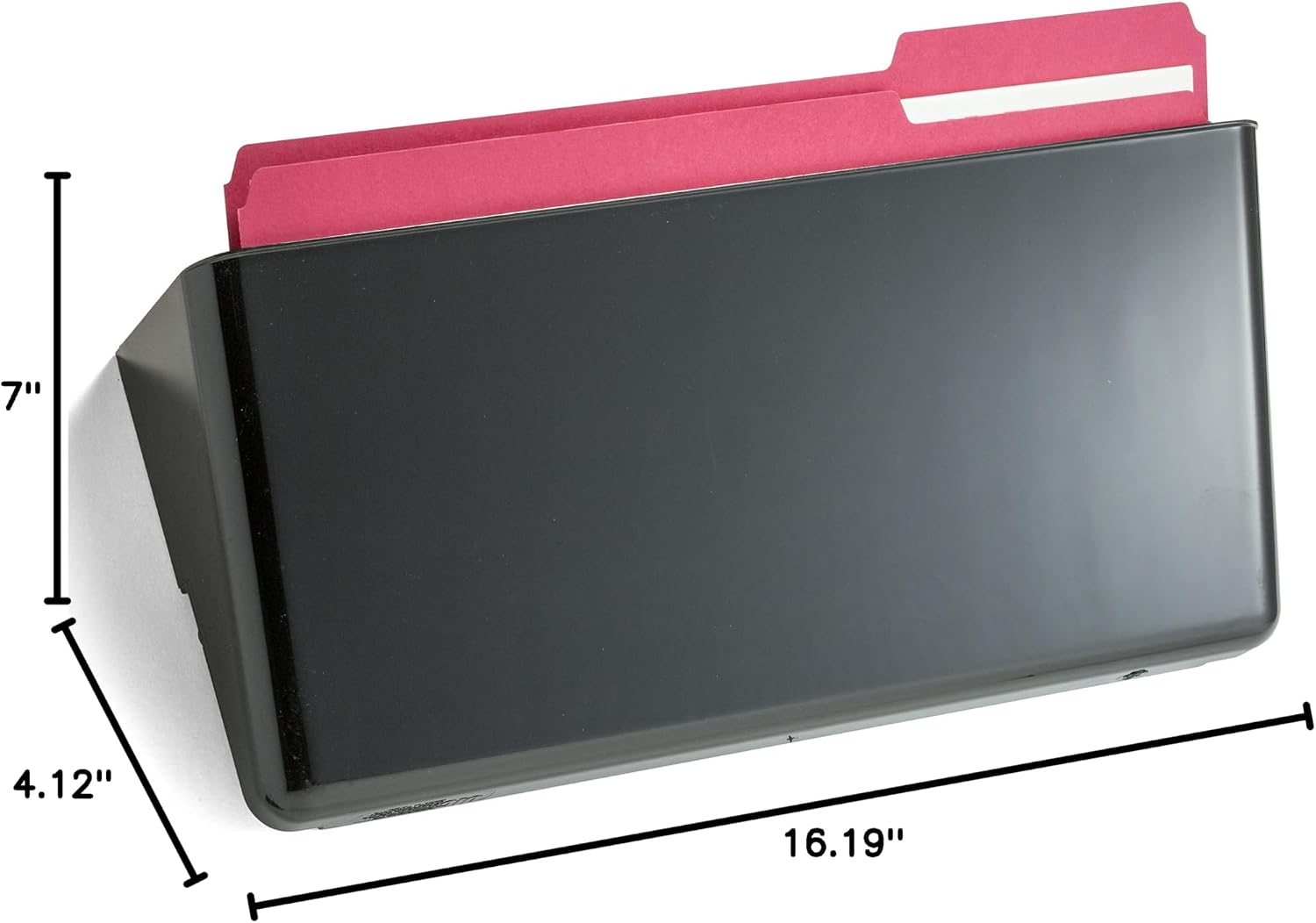 Officemate Wall File, Legal Size, Black (21442)