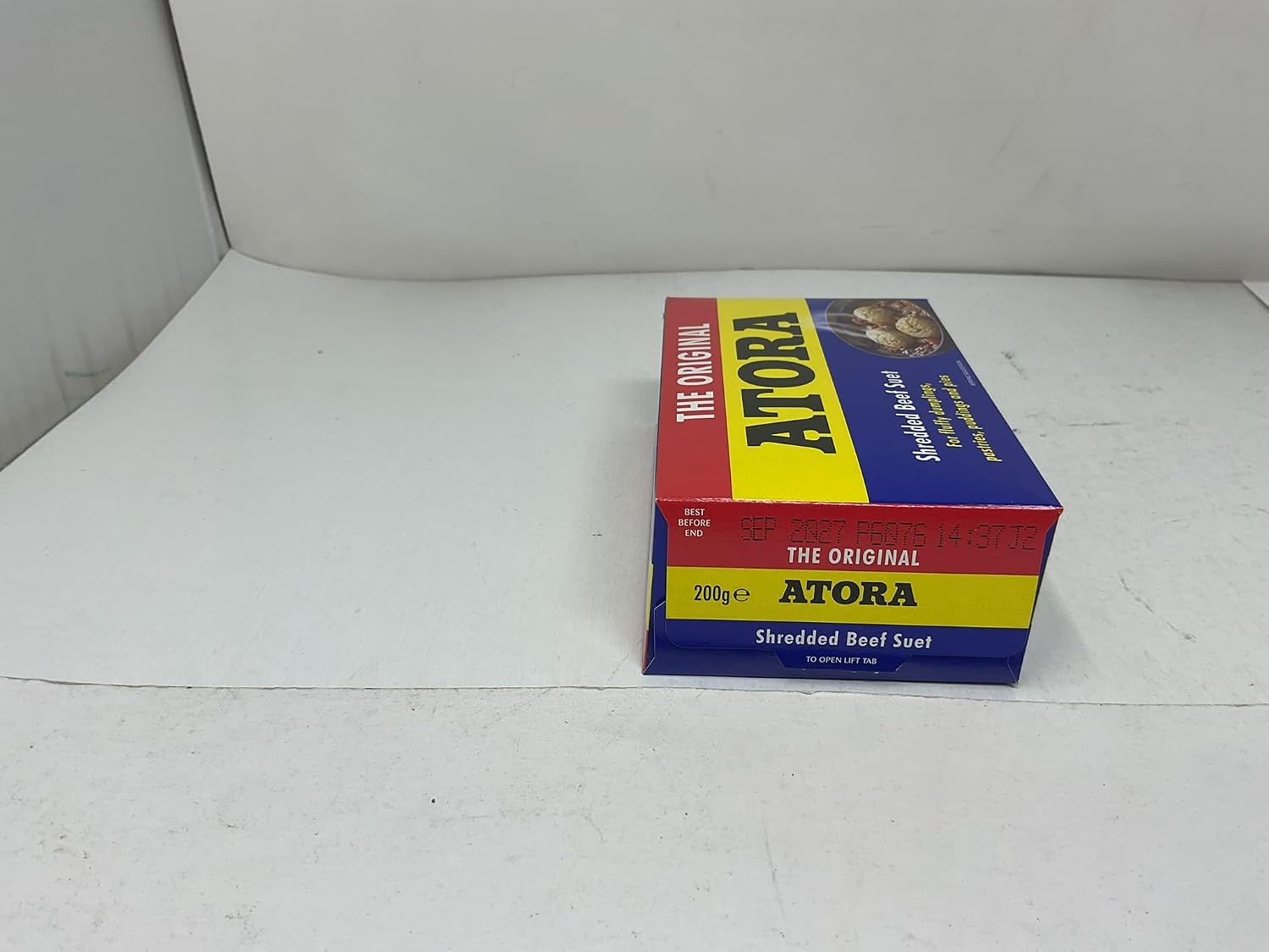 Atora Shredded Beef Suet 200g - Pack of 2