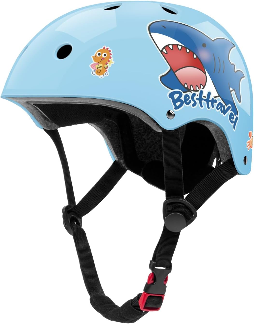 Besttravel Kids Helmet, Toddler Adjustable Kids Ages 3-8 Years Old Boys Girls Multi-Sports Safety