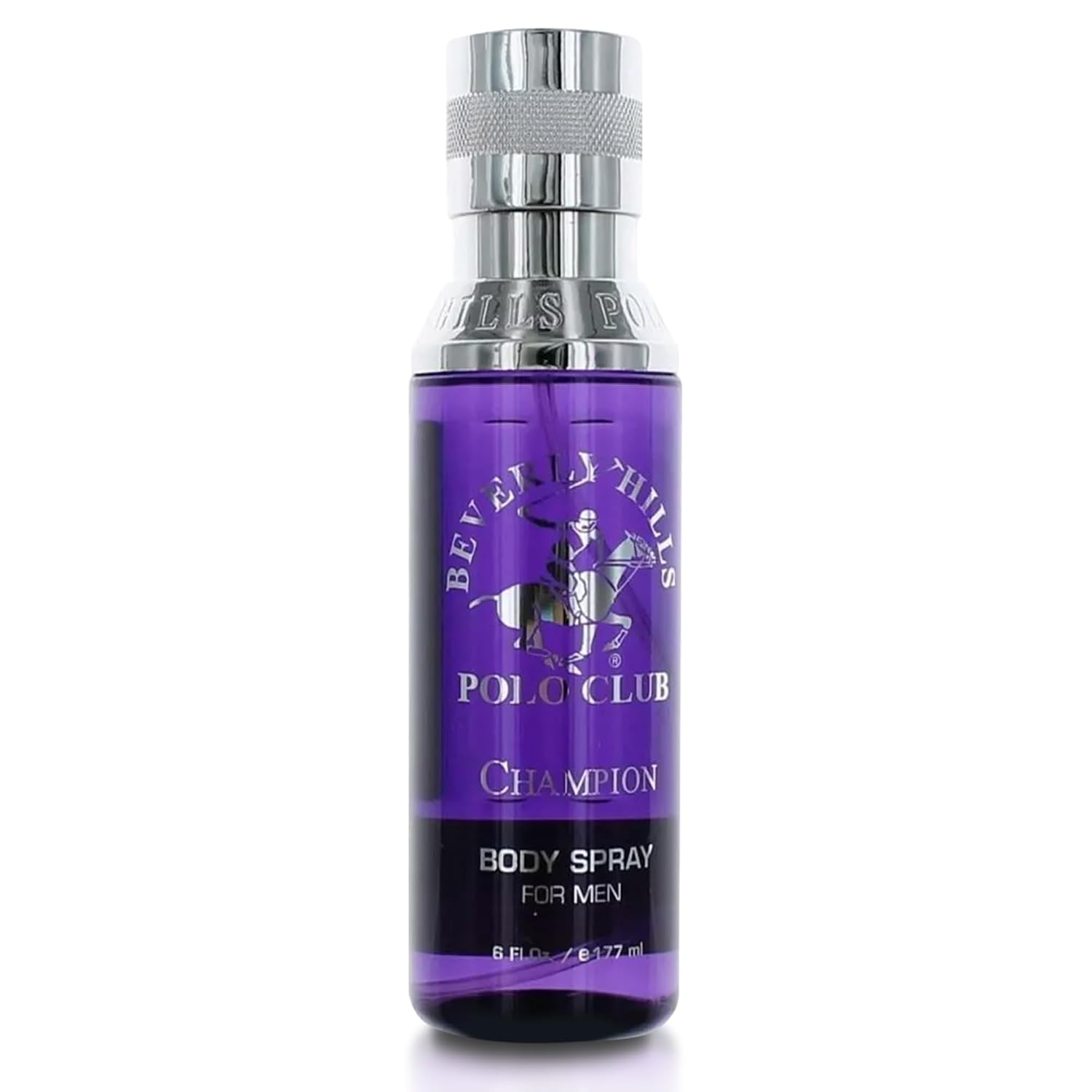 Beverly Hills Polo Club Body Spray for Men - BHPC Blaze - Fresh, Earthy with Notes of Cedar & Basil - Long Lasting Body Mist Cologne Scent - Ideal Gift for Him, 6oz