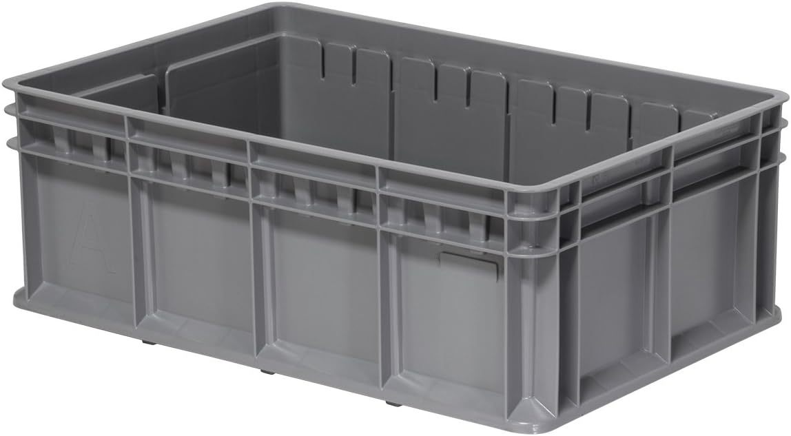 Akro-Mils 38358 Heavy-Duty Stacking Multi-Load Straight Wall Container Shuttle Tote for ASRS Automated Storage and Retrieval Systems