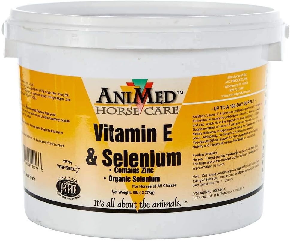 AniMed Vitamin E and Selenium with Zinc 5 lbs