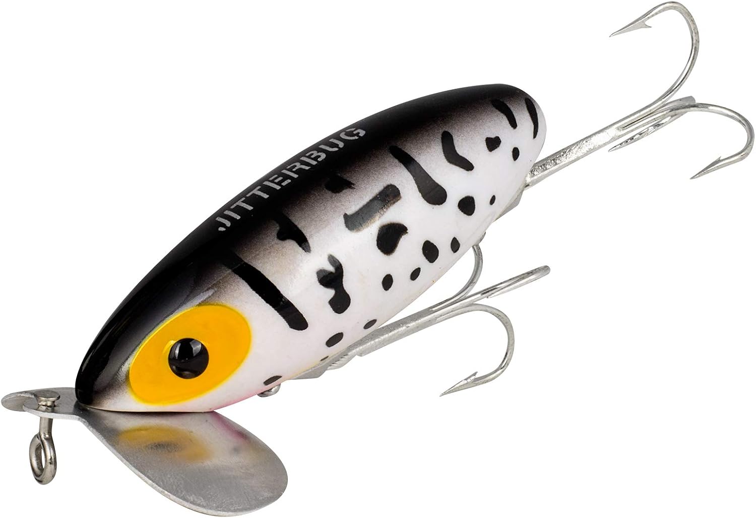 Arbogast Jitterbug Topwater Bass Fishing Lure - Excellent for Night Fishing