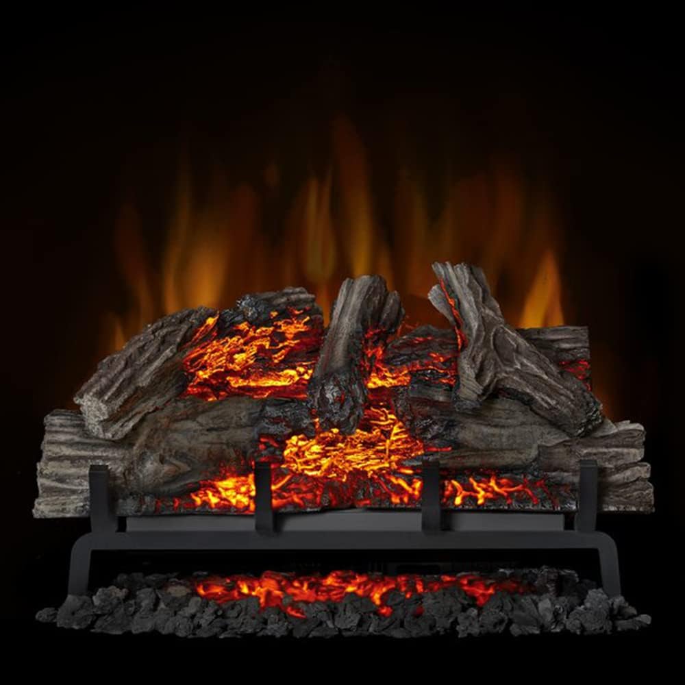 Napoleon Woodland 27 - NEFI27H - Electric Log Set, Electric Fireplace, 27-in, Hand Painted Realistic Logs, High Intensity LED Lights, Realistic Fire, Glowing Logs, Fireplace Insert, Remote Included