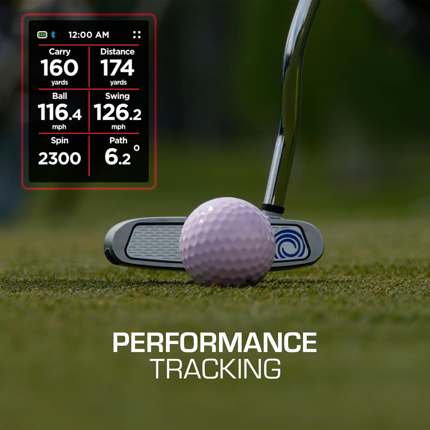 Hand+ Handheld Golf GPS Device, Shot Tracker, Record Shots, Club, GIR, Fairways, Putts, Golf Distance Range Finder, Touch Screen, 42, 000+ Courses