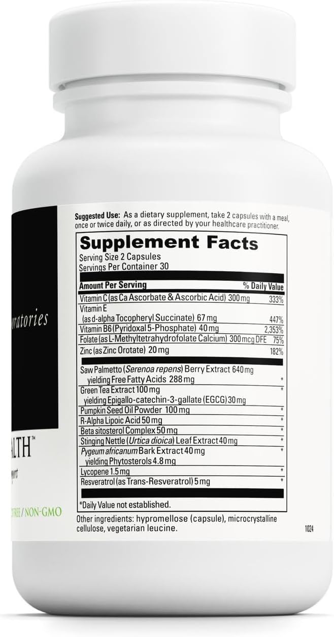 DAVINCI Labs Prostate Health - Helps to Support Prostate, Urinary & Men's Health with Saw Palmetto, Zinc
