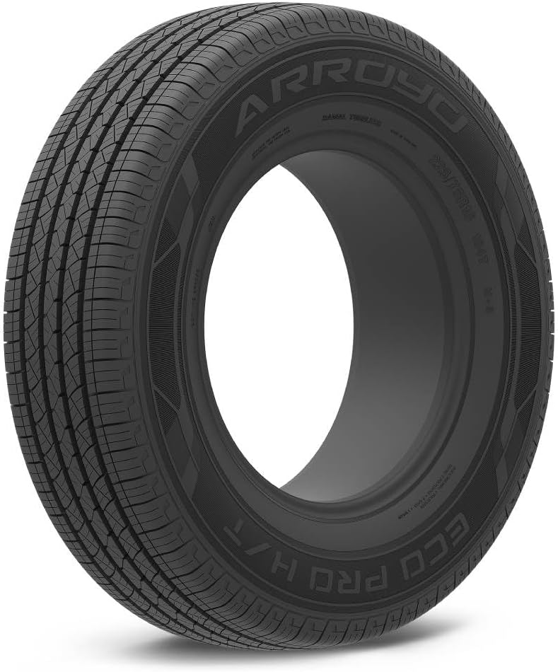ARROYO ECO PRO H/T 235/75R15 109T BSW | Truck/SUV Highway All Season Traction 109T Rated Extra Load Radial Construction Black Sidewall Tire