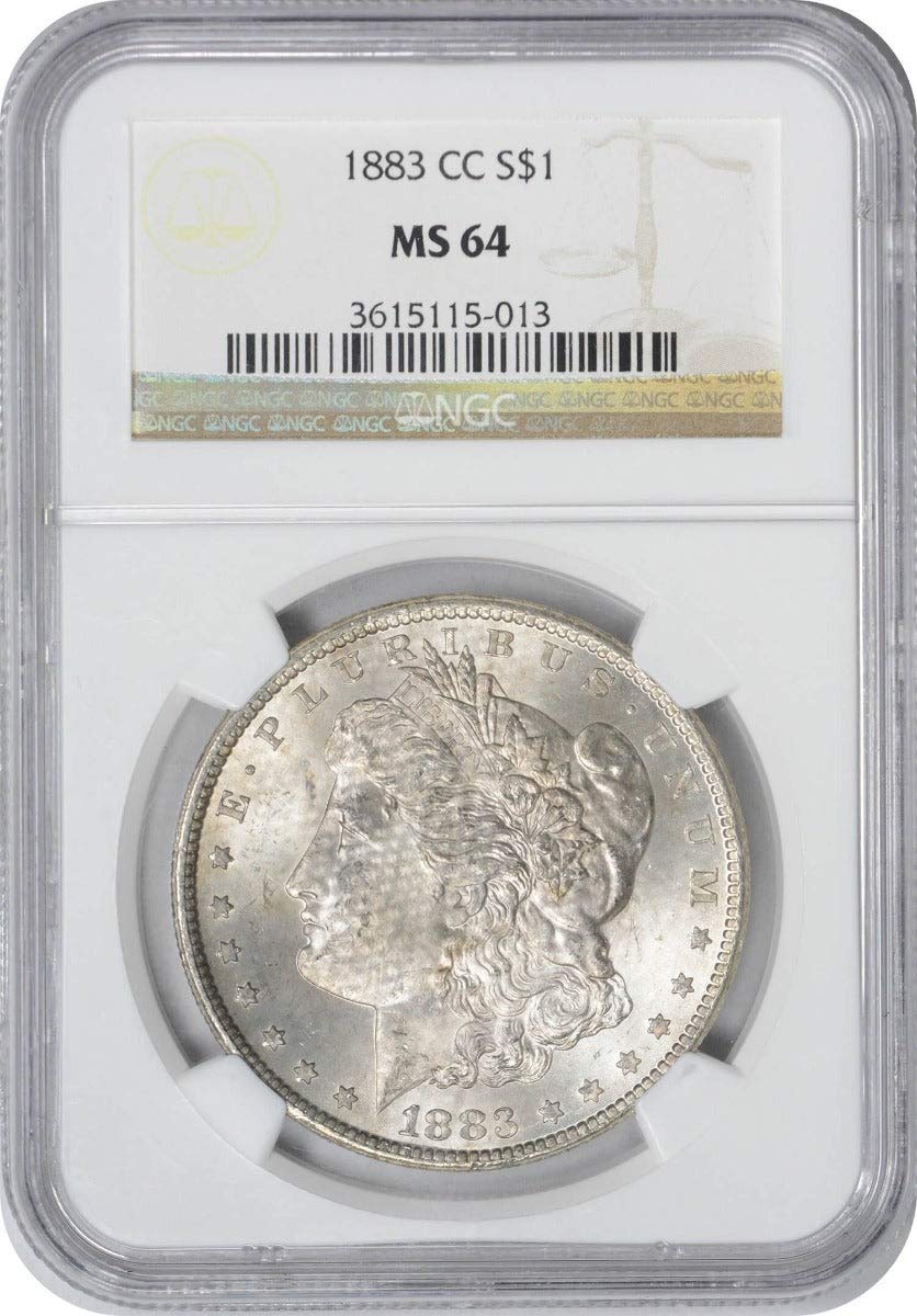 1883 CC Morgan Dollar MS64 NGC