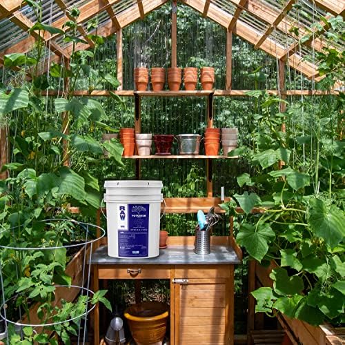 RAW Potassium Fertilizer - Water Soluble High Potassium for Plants, 8 oz | Fertilizer for Garden Use and Vegetable Cultivation - Bloom & Fruiting Plant, Hydroponic and Greenhouse Production