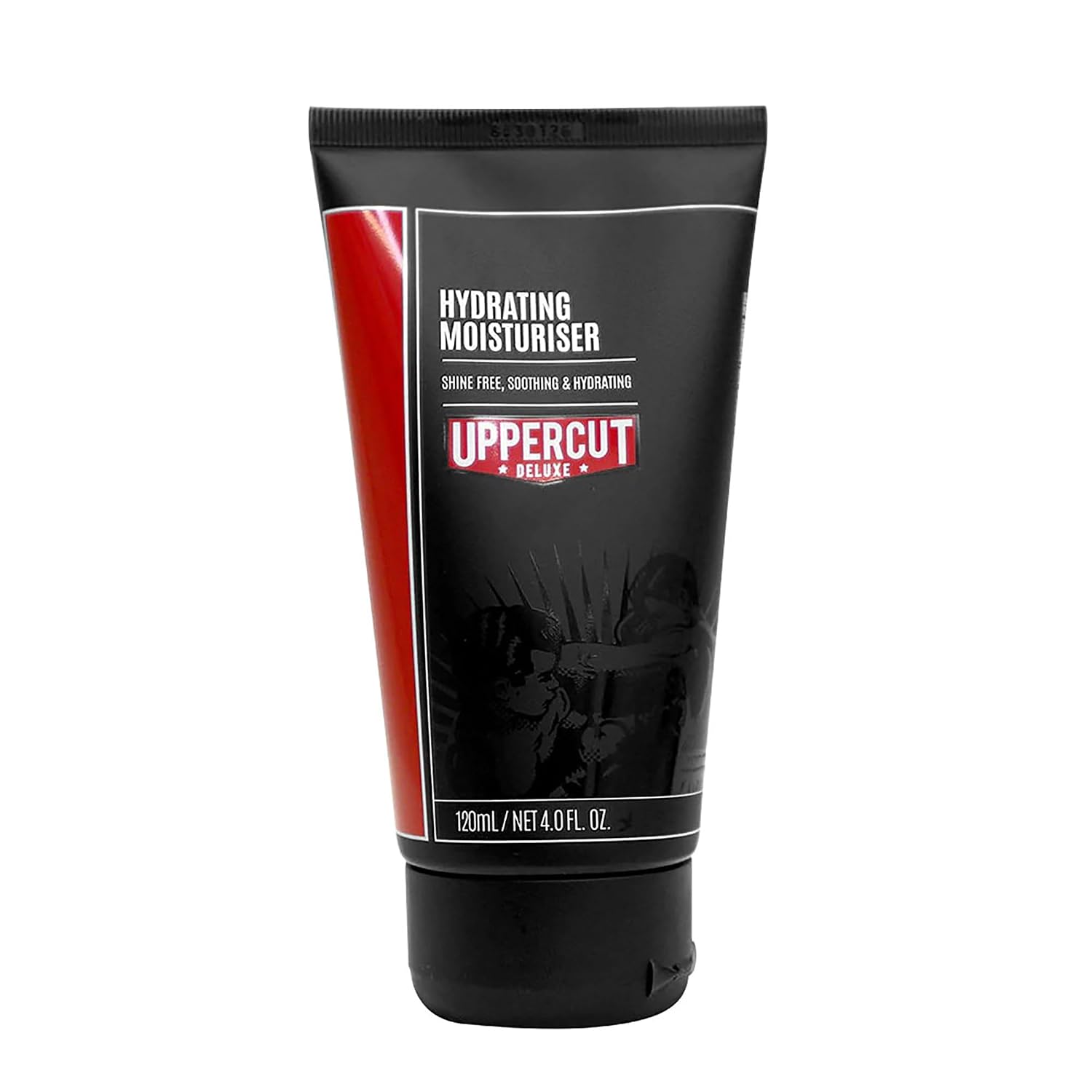 UPPERCUT DELUXE Hydrating Moisturizer for Men – Oil-Free Post Shave Soothing Cream with Allantoin & Shea Butter – 4 fl oz (120 mL)