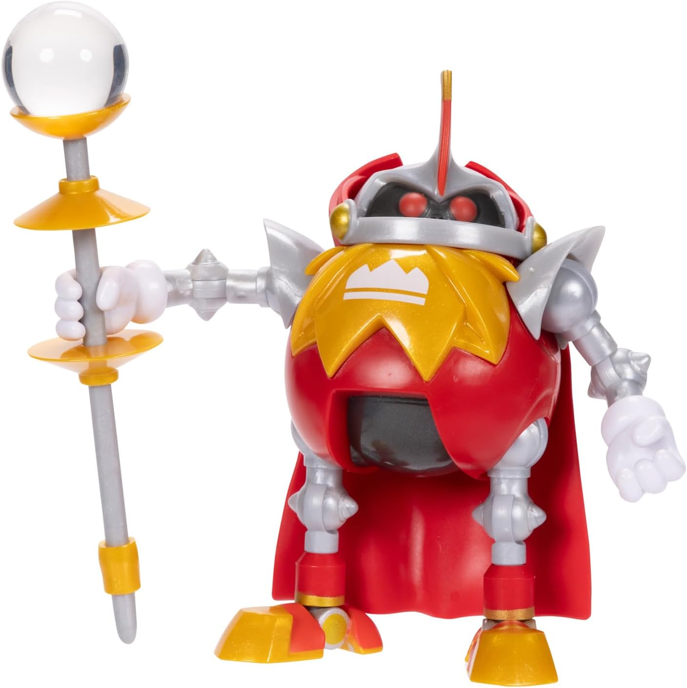 Sonic the Hedgehog 4-inch Heavy King Eggrobo Action Figure with Spike Trap Accessory. Ages 3+ (Officially licensed by Sega)
