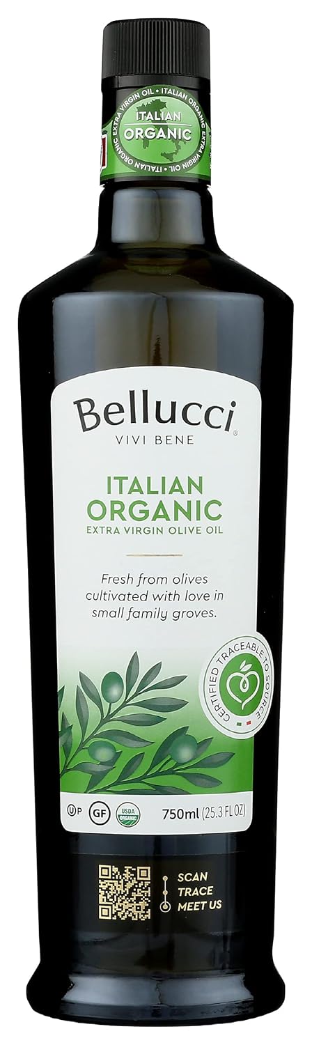 Bellucci Premium Oil Olive Extra Virgin Organic, 750 ml