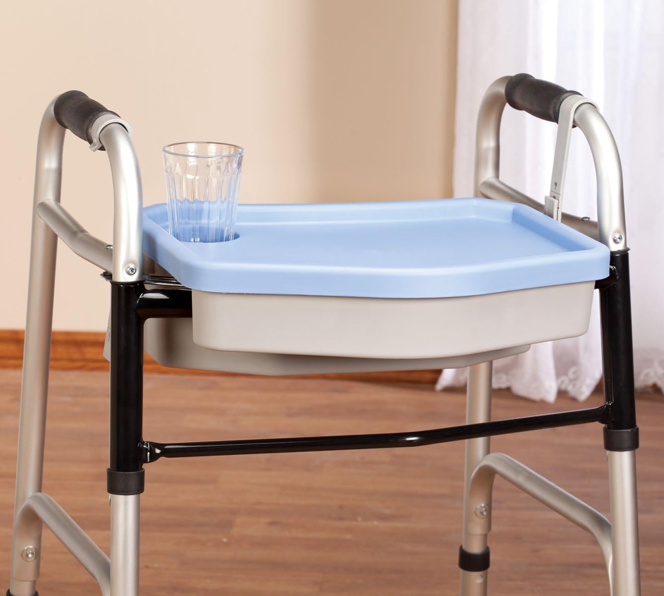 Storage Caddy and Tray for Walker