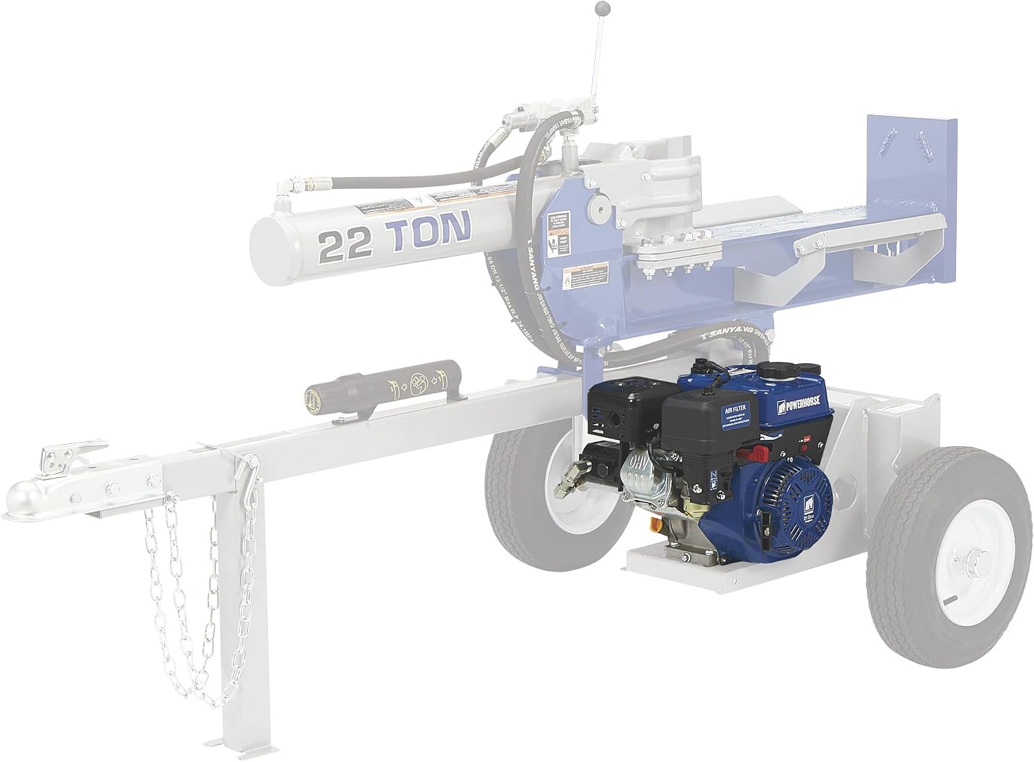 Powerhorse OHV Horizontal Engine - 212cc, 6 HP, 3/4in. x 2 7/16in. Shaft | 3/4in. x 2 7/16in. Shaft, 212cc