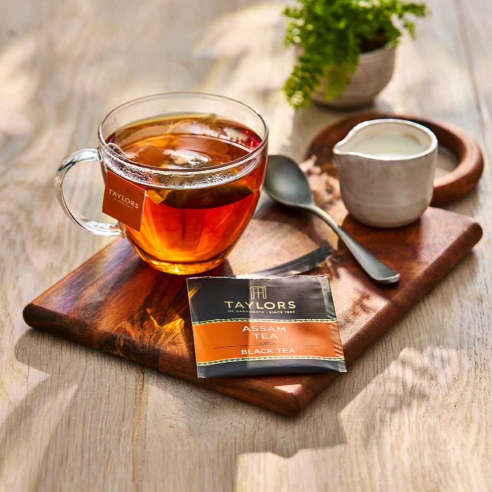 Taylors of Harrogate Green Tea with Jasmine, Individually Wrapped Bags, 20 Count (Pack of 1), Delicate, Floral & Sweet, Caffeinated, Enjoy Hot or Iced, 20 Teabags