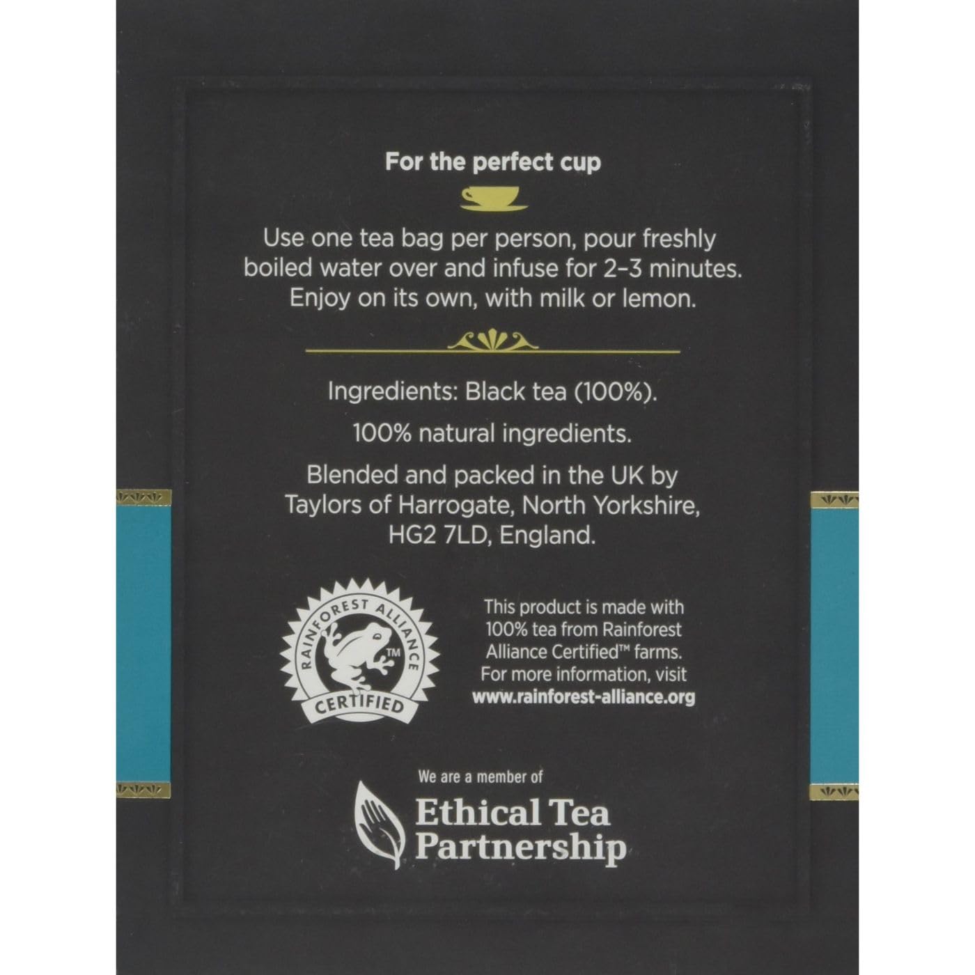 Taylors of Harrogate Green Tea with Jasmine, Individually Wrapped Bags, 20 Count (Pack of 1), Delicate, Floral & Sweet, Caffeinated, Enjoy Hot or Iced, 20 Teabags