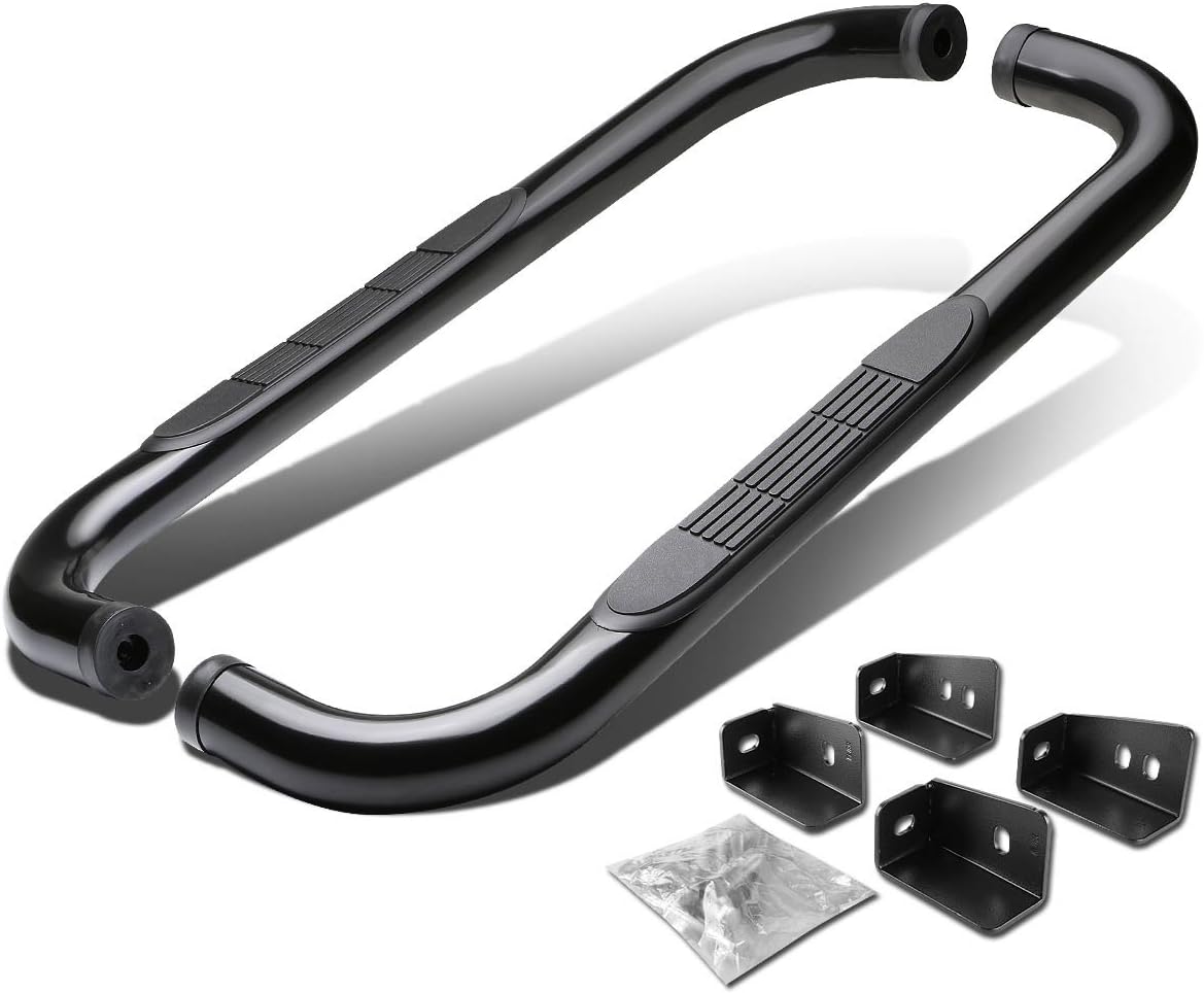 Auto Dynasty Running Boards Compatible with 2000-2019 Silverado Sierra 1500 2500HD 3500HD Standard Cab, Stainless Steel Side Step Nerf Bar