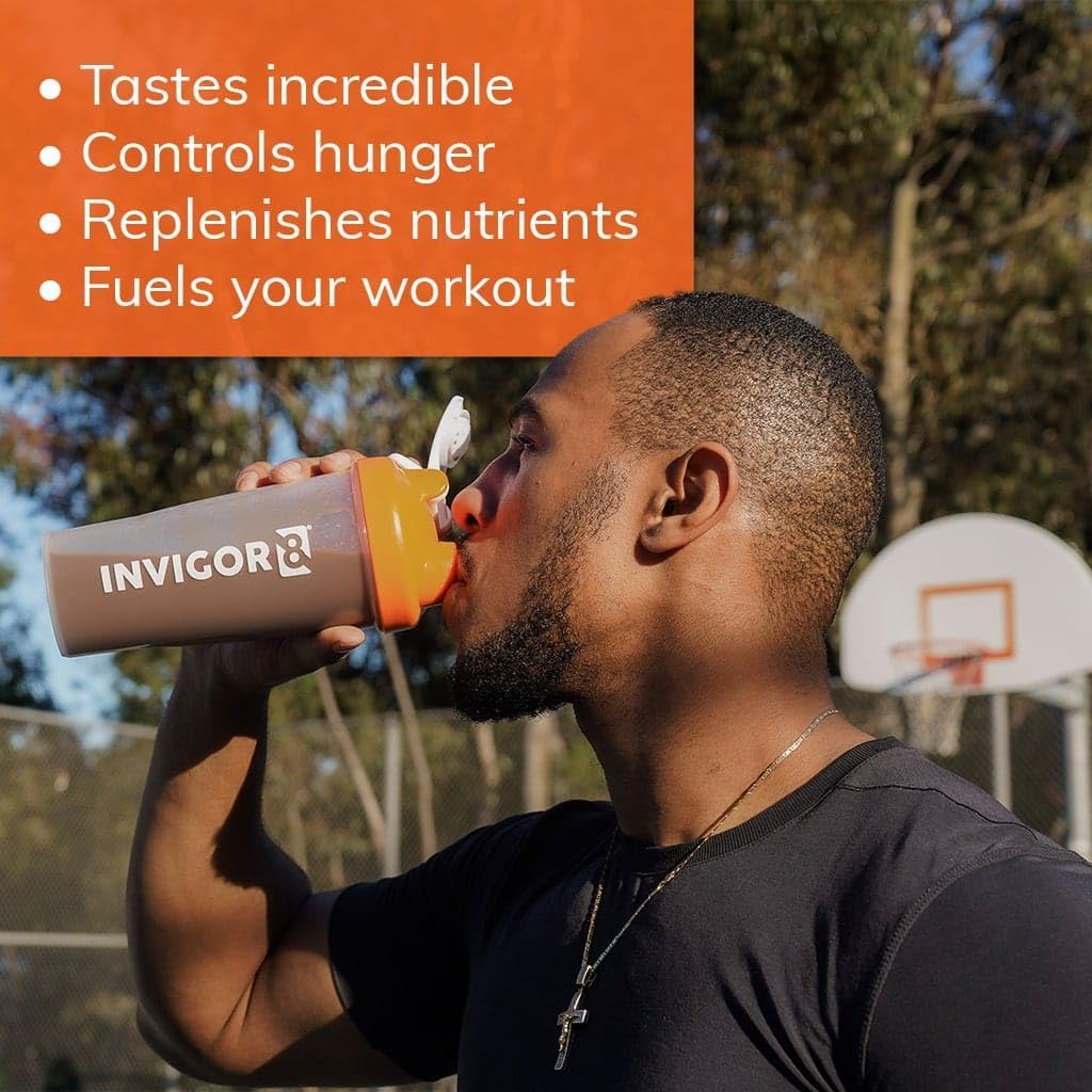Superfood Grass Fed Whey Protein Isolate Shake Chocolate Brownie Gluten-Free and Non GMO Meal Replacement with Probiotics and Omega 3 (645g)