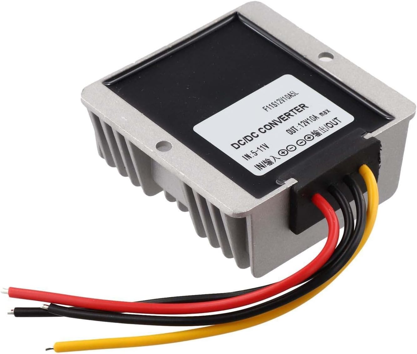 DC 6V 5-11V to 12V 10A Step Up Converter, for Automotive Marine RV Golf Cart LED System